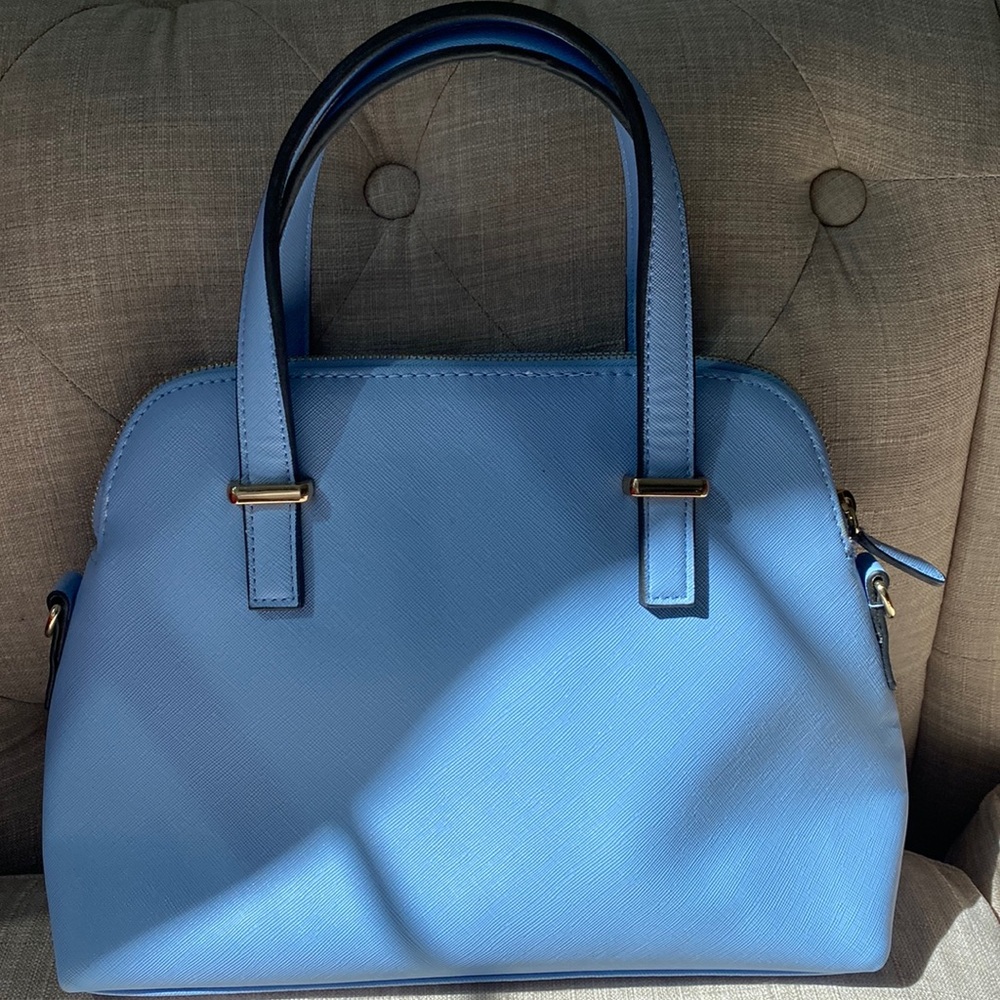Light Blue Hand Purse